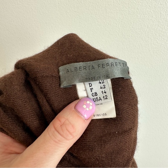 ALBERTA FERRETTI cashmere tank top - Picture 2 of 4